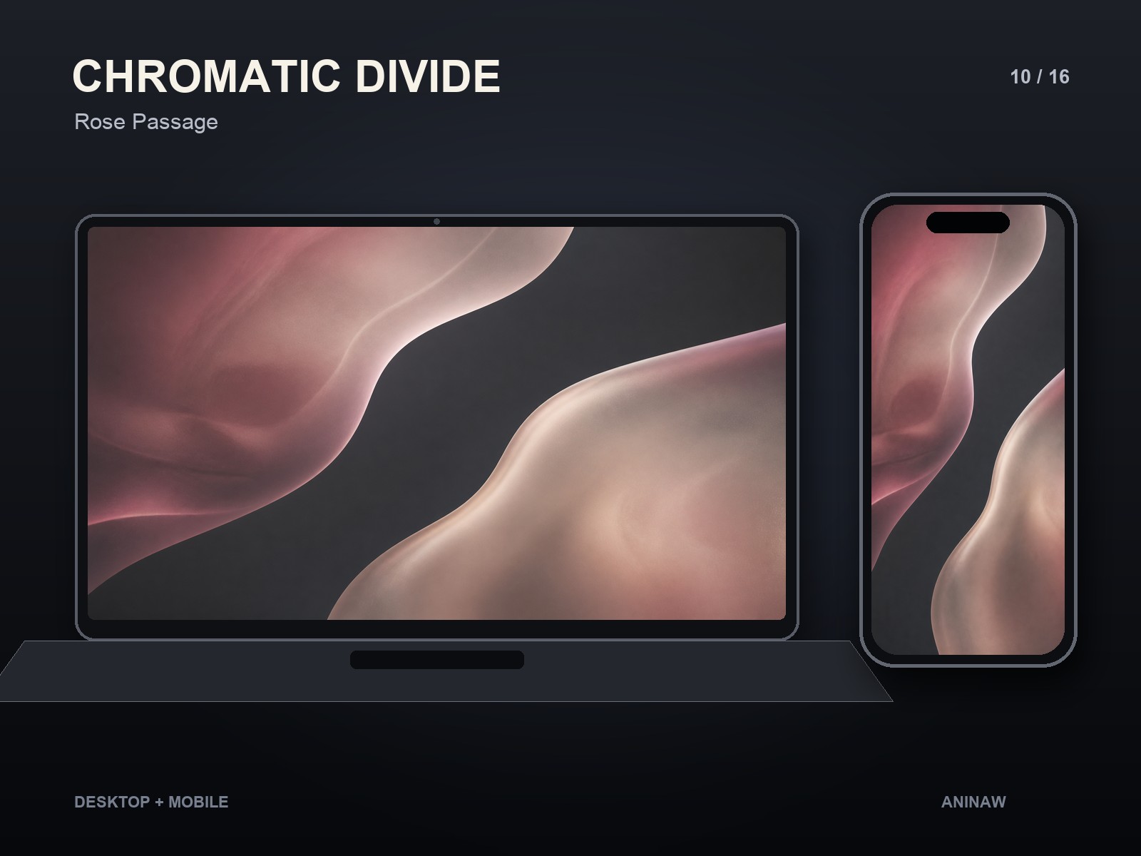 Chromatic Divide — 16 Premium Wallpapers for Desktop & Phone – Image 14