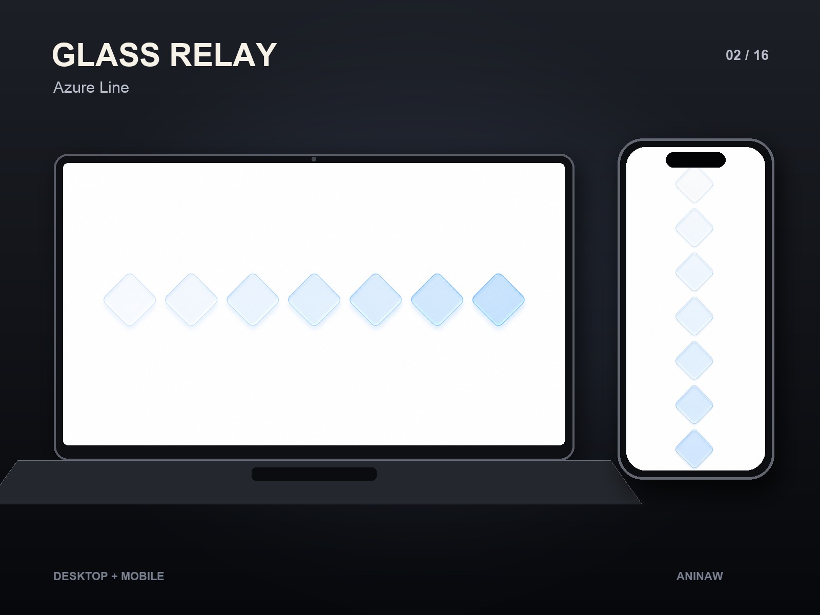 Glass Relay — 16 Premium Wallpapers for Desktop & Phone – Image 5
