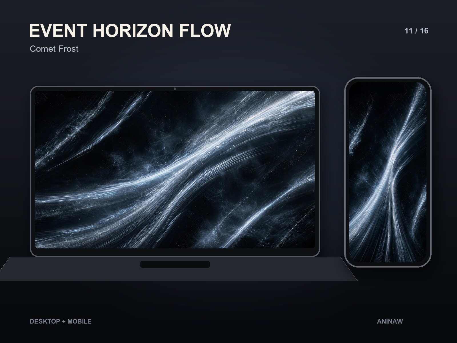 Event Horizon Flow — 16 Premium Wallpapers for Desktop & Phone – Image 15