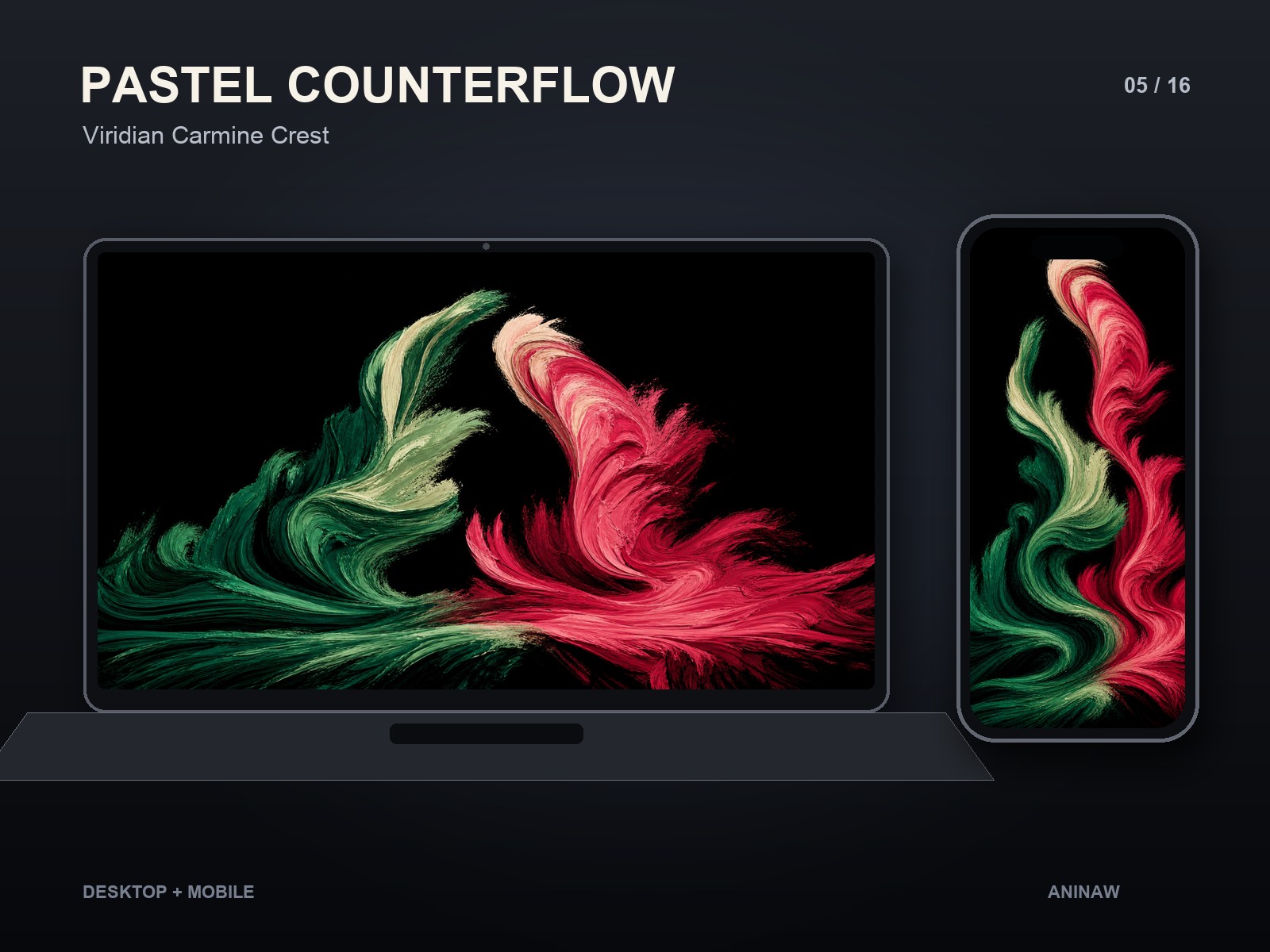 Pastel Counterflow — 16 Premium Wallpapers for Desktop & Phone – Image 8