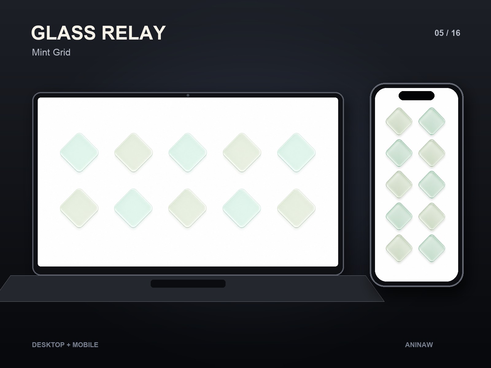 Glass Relay — 16 Premium Wallpapers for Desktop & Phone – Image 8