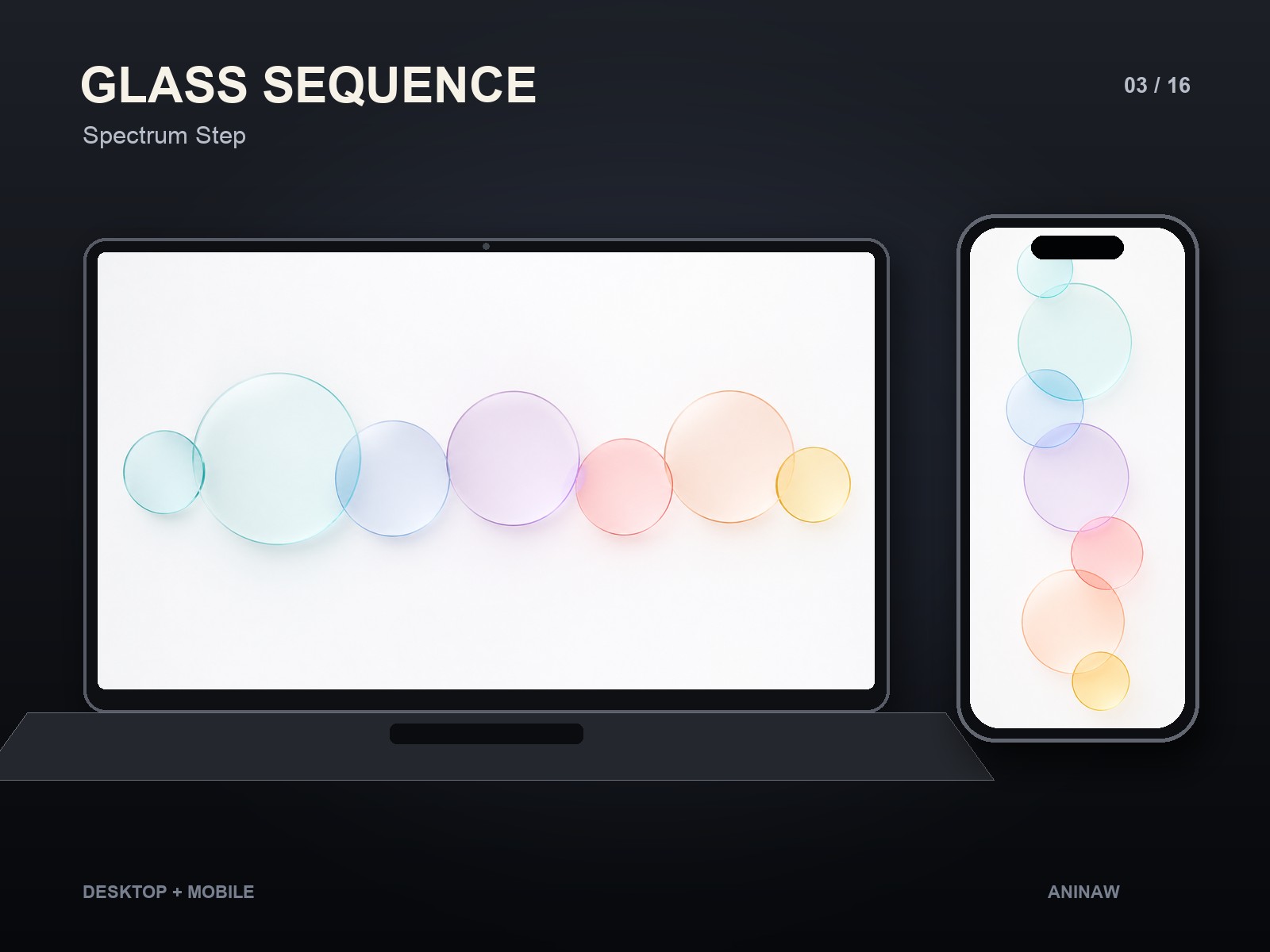 Glass Sequence — 16 Premium Wallpapers for Desktop & Phone – Image 6