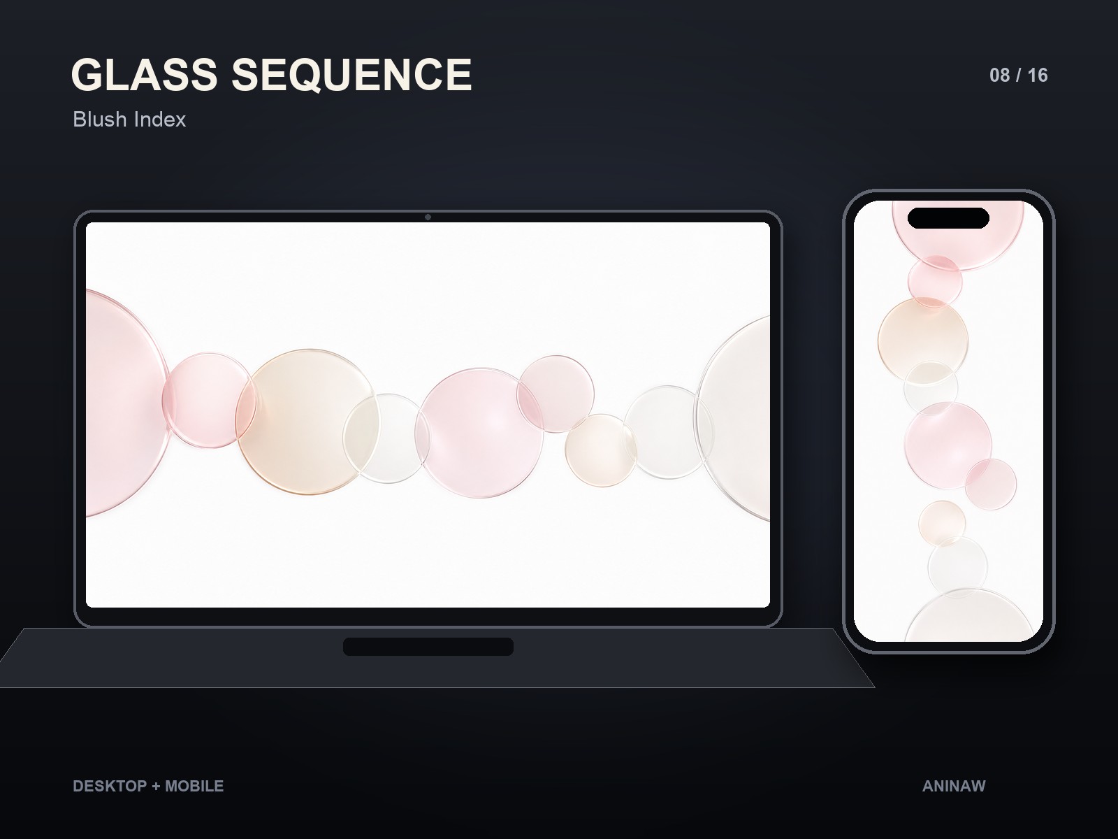 Glass Sequence — 16 Premium Wallpapers for Desktop & Phone – Image 11