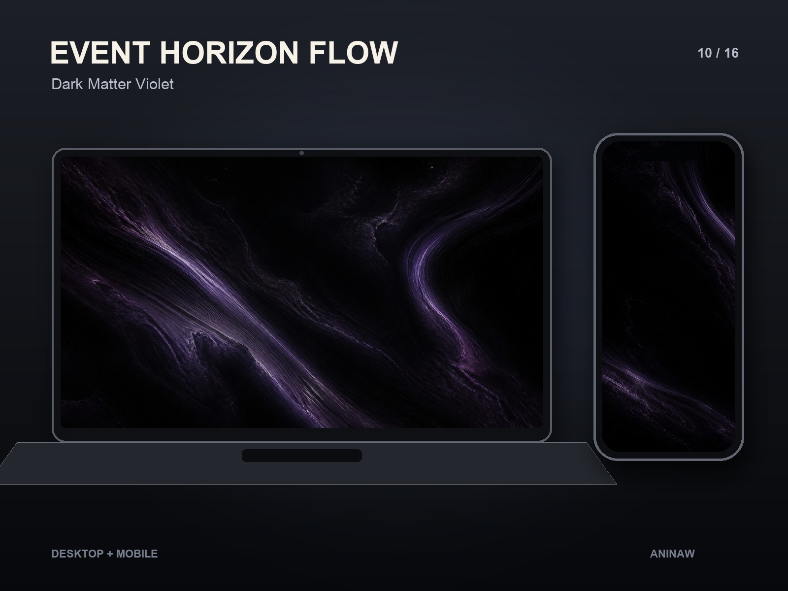 Event Horizon Flow — 16 Premium Wallpapers for Desktop & Phone – Image 14