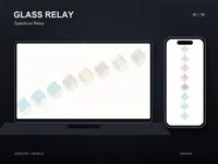 Glass Relay — 16 Premium Wallpapers for Desktop & Phone – Image 1