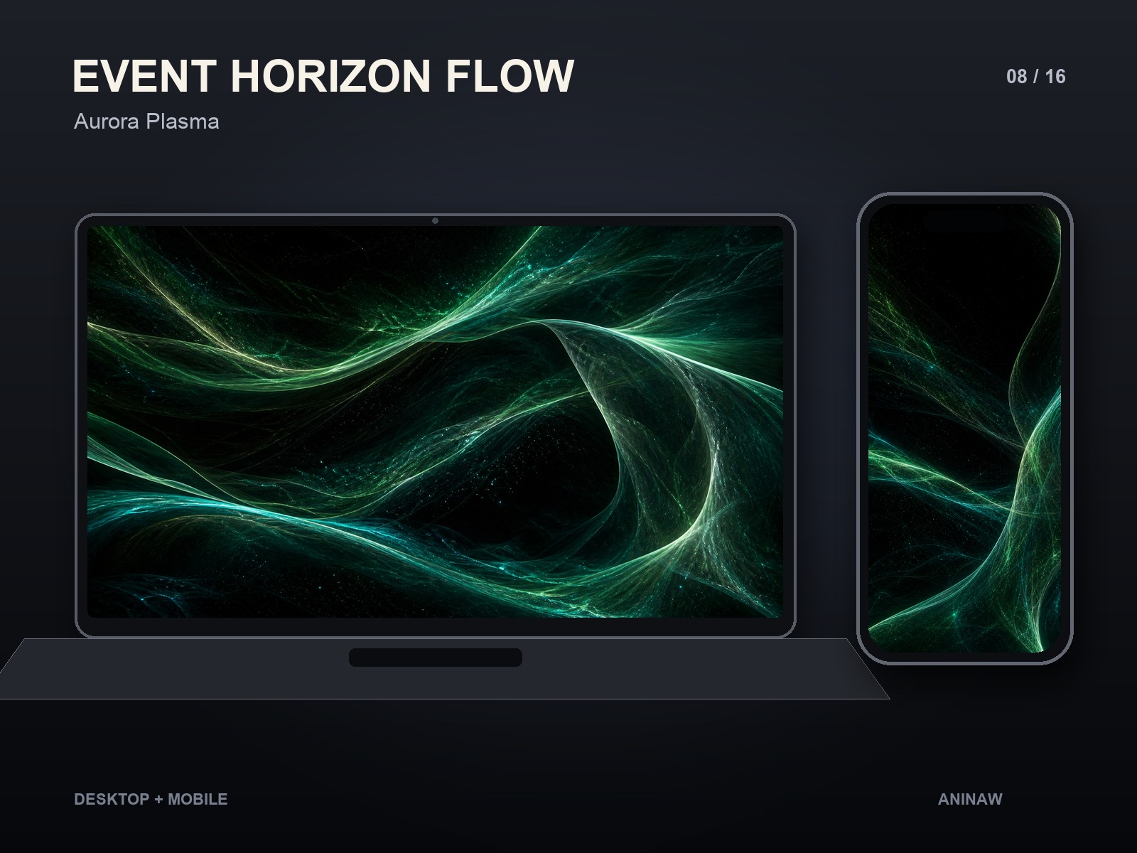Event Horizon Flow — 16 Premium Wallpapers for Desktop & Phone – Image 11