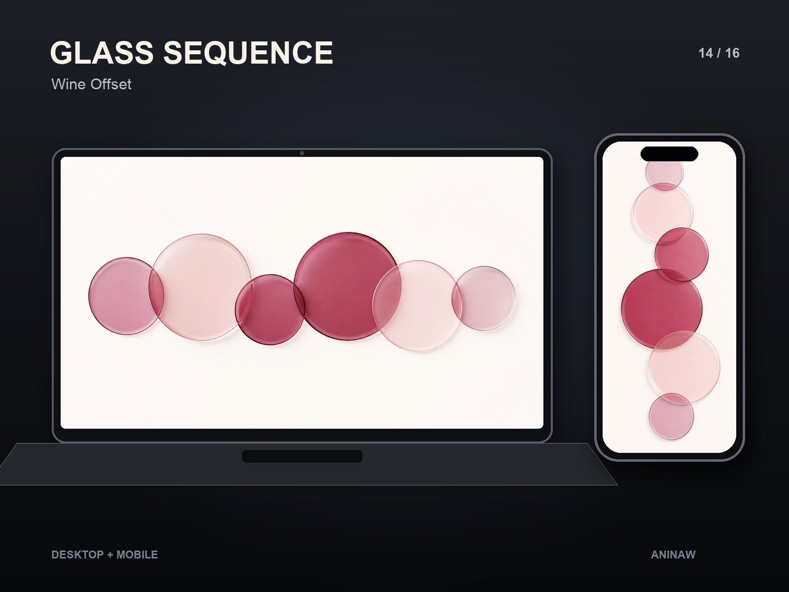 Glass Sequence — 16 Premium Wallpapers for Desktop & Phone – Image 18