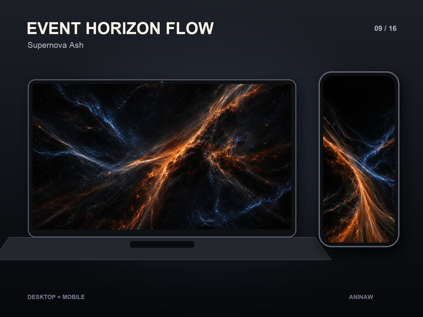 Event Horizon Flow — 16 Premium Wallpapers for Desktop & Phone – Image 13