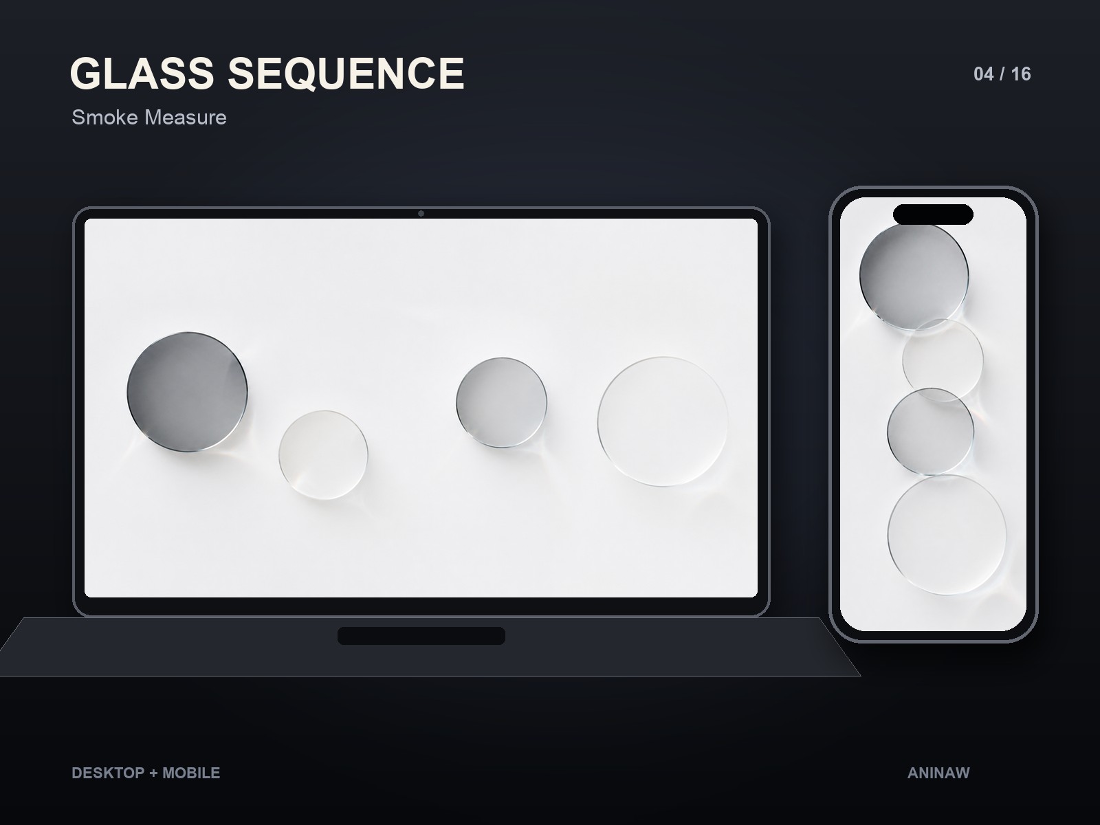 Glass Sequence — 16 Premium Wallpapers for Desktop & Phone – Image 7