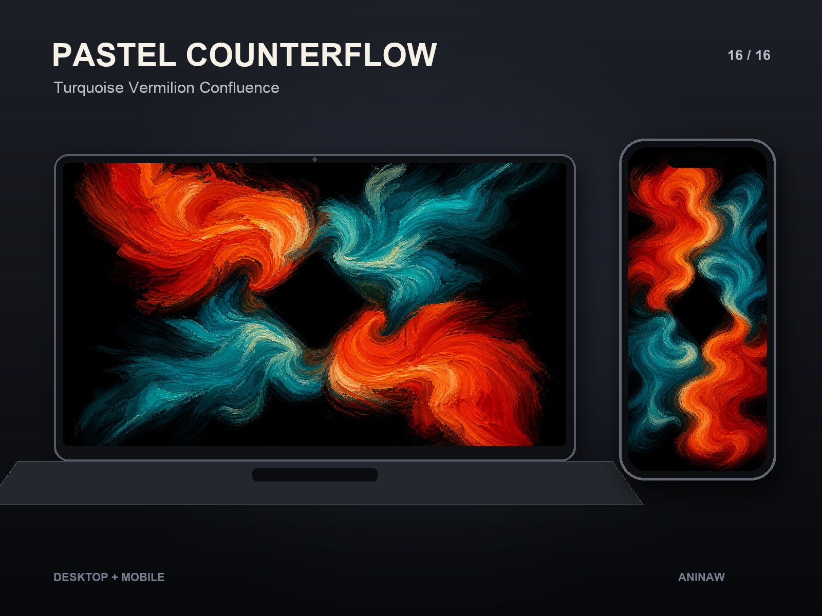 Pastel Counterflow — 16 Premium Wallpapers for Desktop & Phone – Image 19
