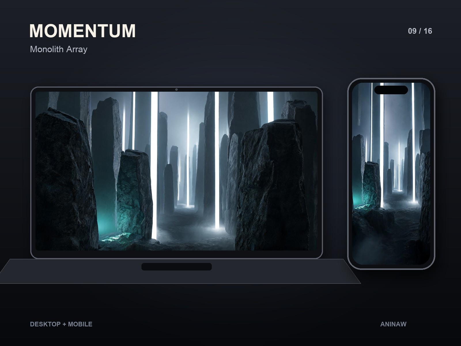 Momentum — 16 Premium Wallpapers for Desktop & Phone – Image 12