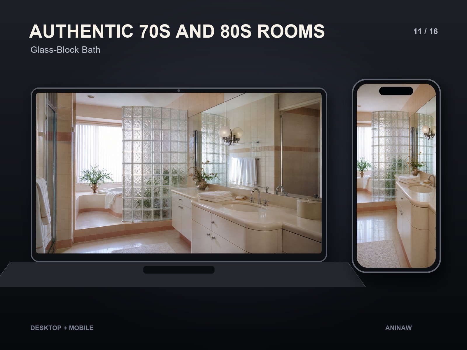 Authentic 70s and 80s Rooms — 16 Premium Wallpapers for Desktop & Phone – Image 15