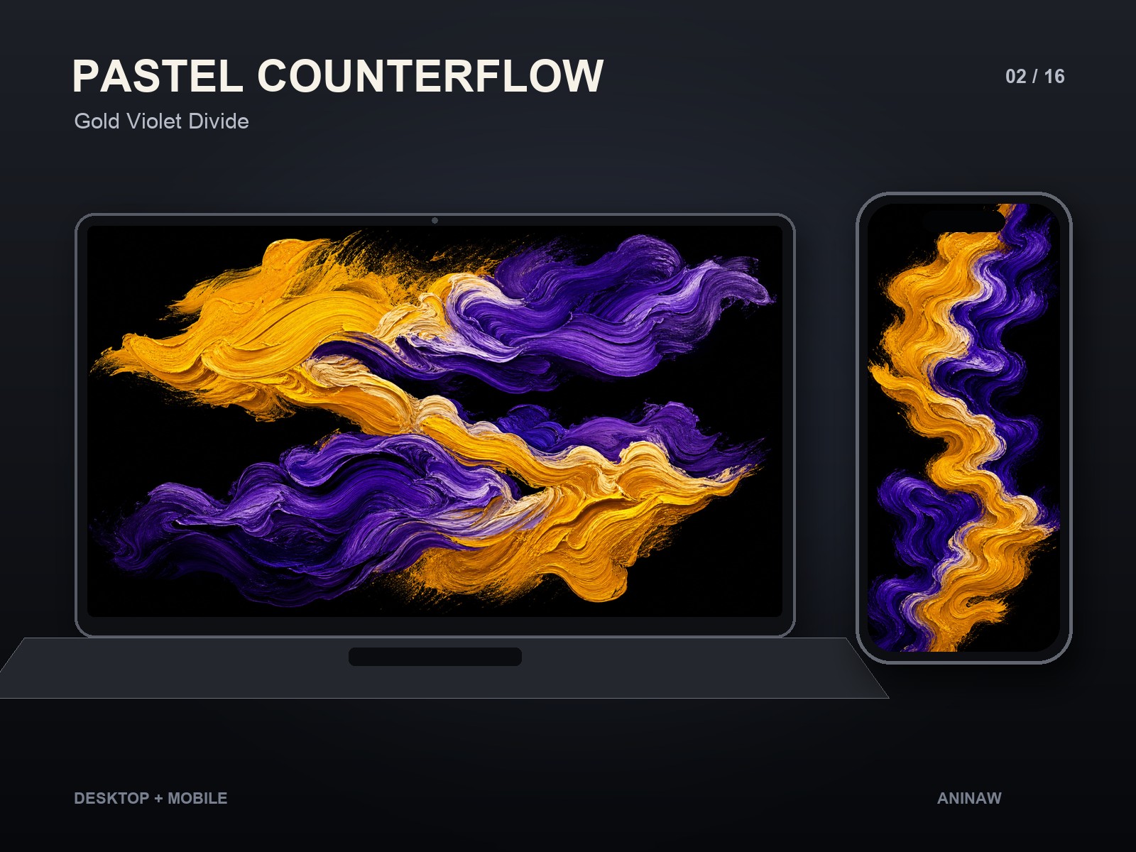 Pastel Counterflow — 16 Premium Wallpapers for Desktop & Phone – Image 5
