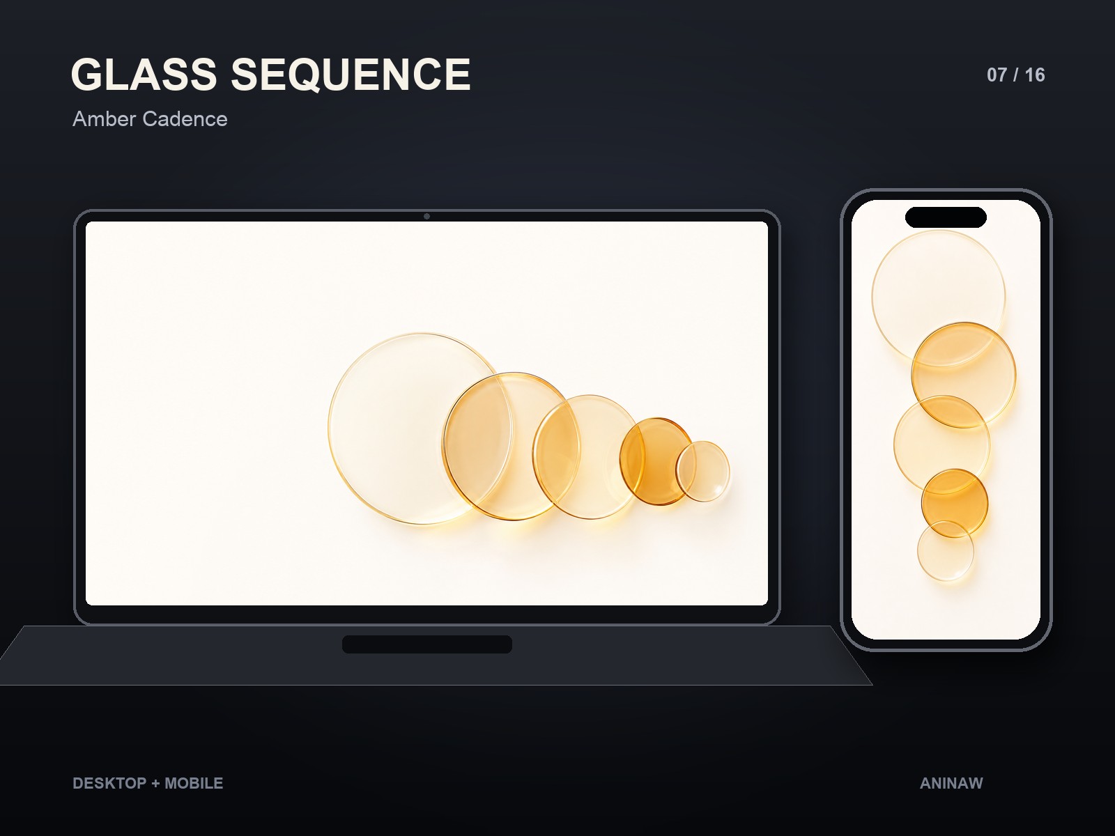 Glass Sequence — 16 Premium Wallpapers for Desktop & Phone – Image 10