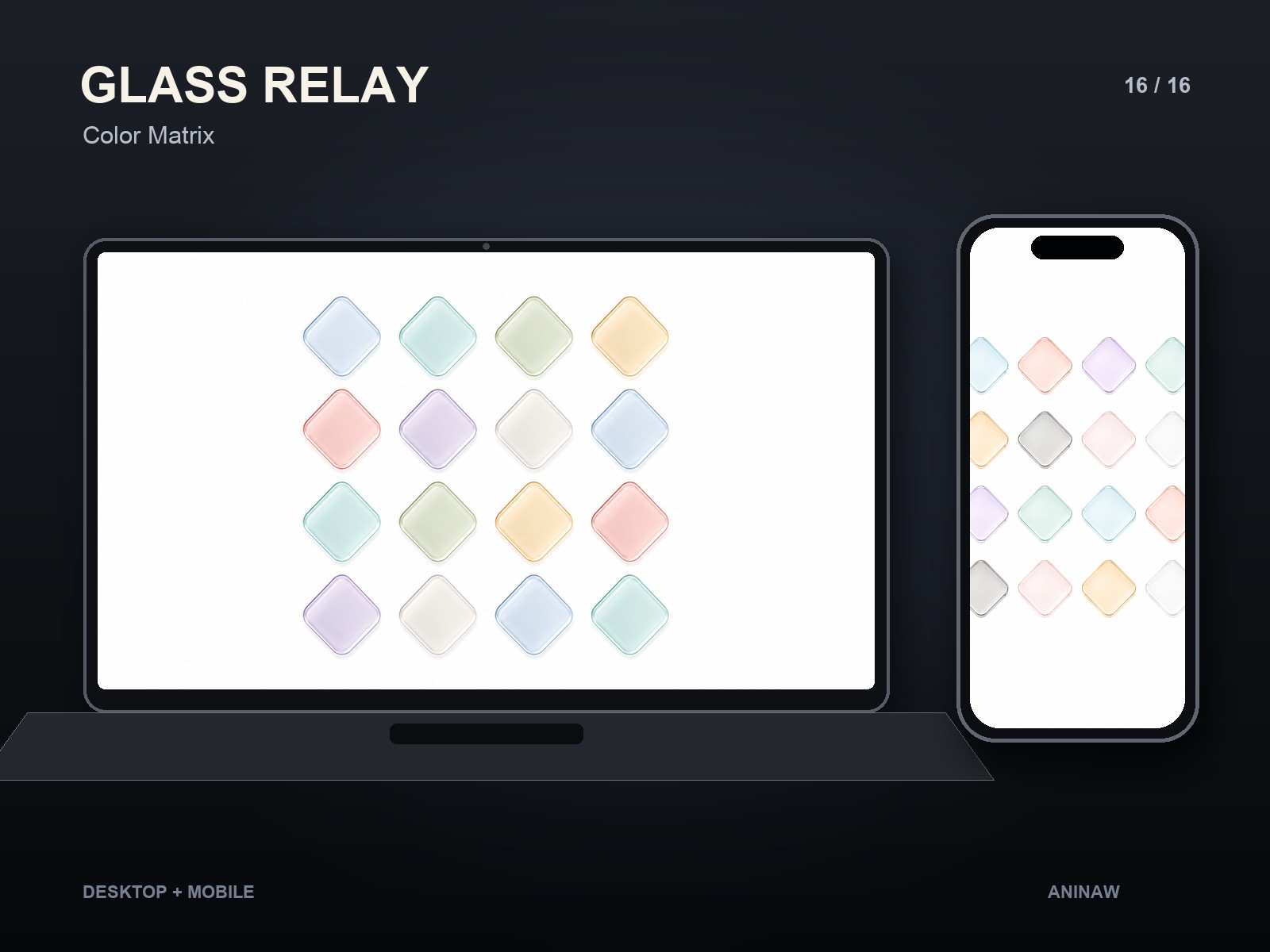 Glass Relay — 16 Premium Wallpapers for Desktop & Phone – Image 20