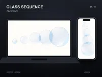 Glass Sequence — 16 Premium Wallpapers for Desktop & Phone – Image 1