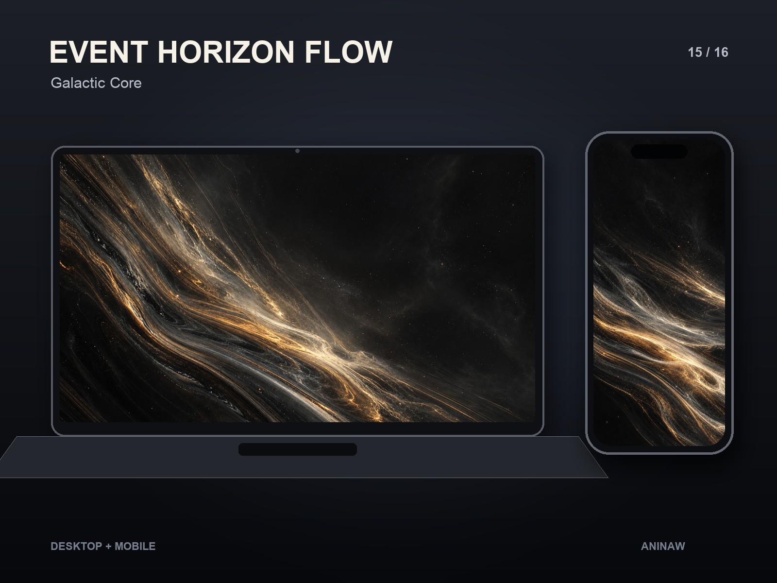 Event Horizon Flow — 16 Premium Wallpapers for Desktop & Phone – Image 19