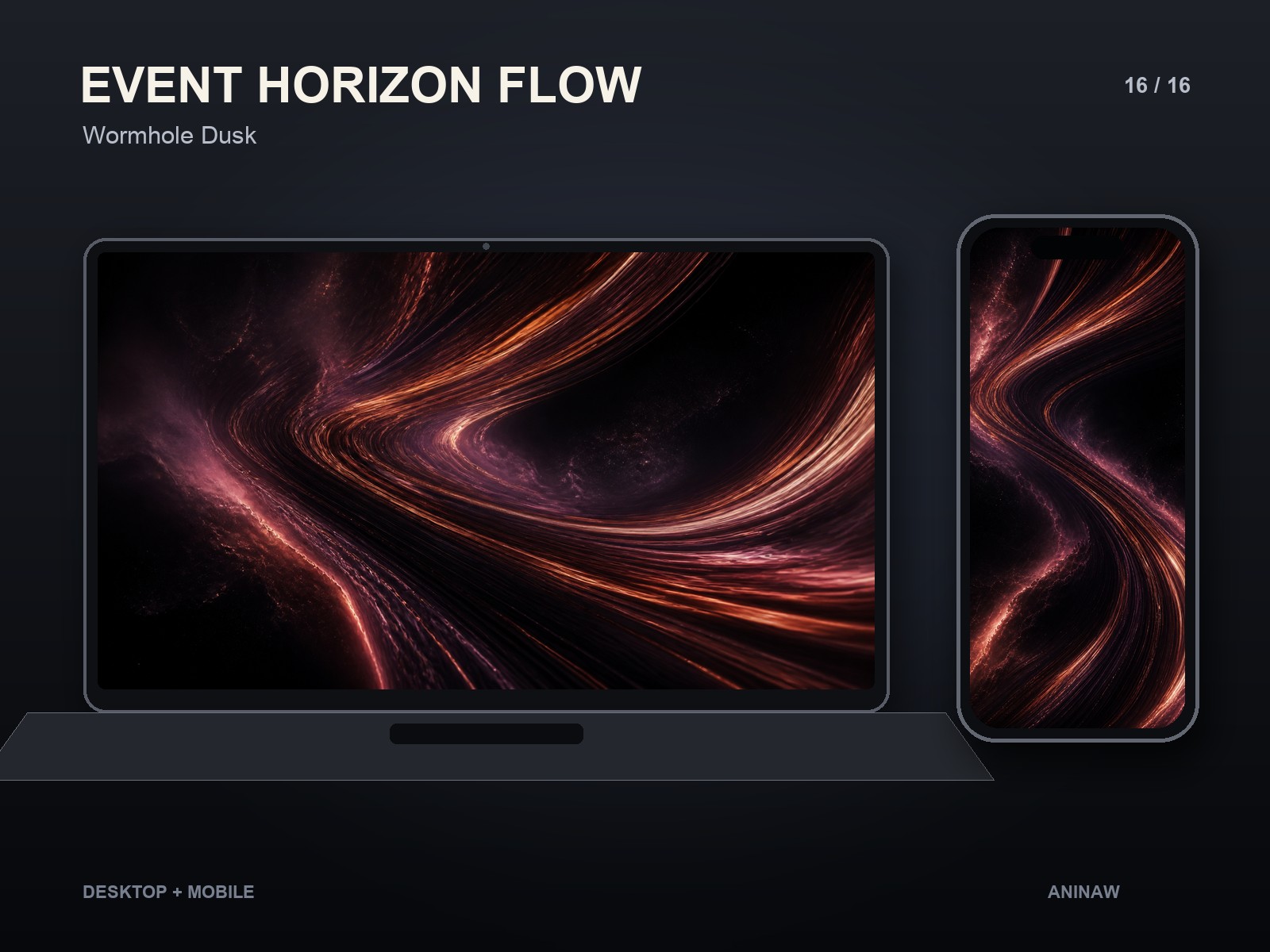 Event Horizon Flow — 16 Premium Wallpapers for Desktop & Phone – Image 20