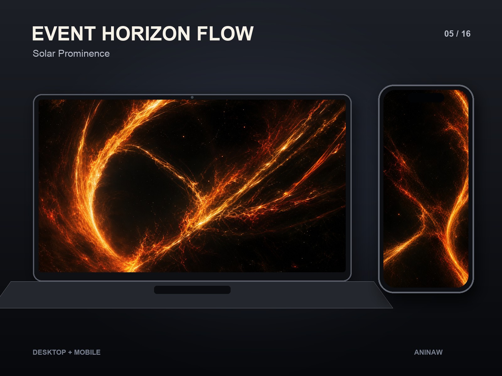 Event Horizon Flow — 16 Premium Wallpapers for Desktop & Phone – Image 8