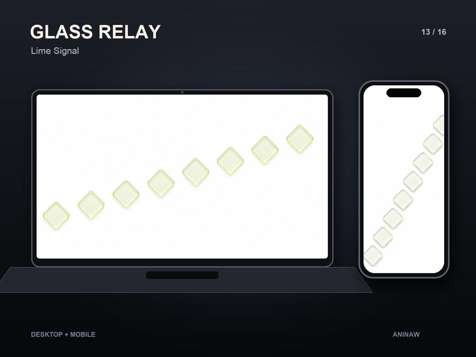 Glass Relay — 16 Premium Wallpapers for Desktop & Phone – Image 17
