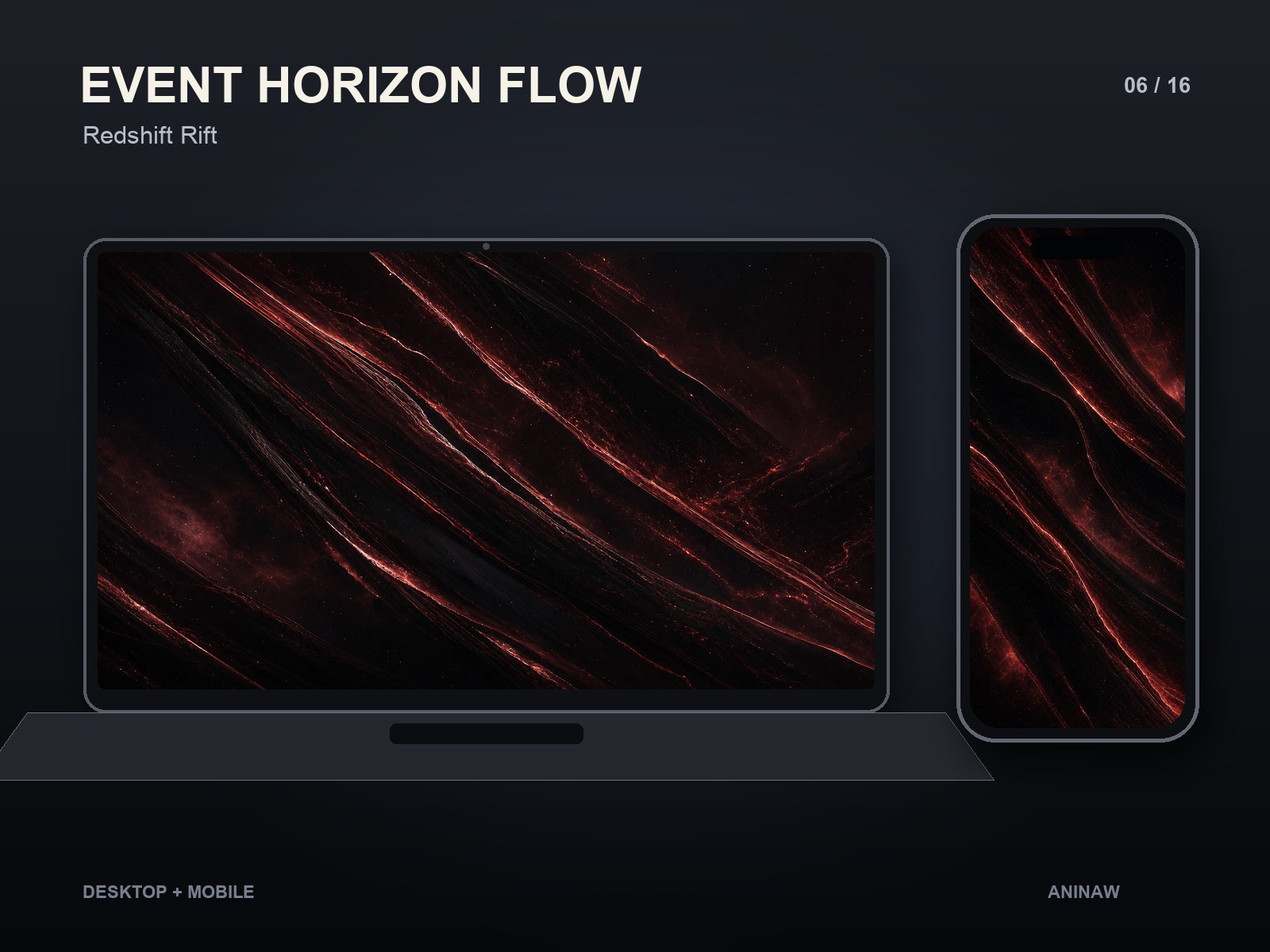 Event Horizon Flow — 16 Premium Wallpapers for Desktop & Phone – Image 9