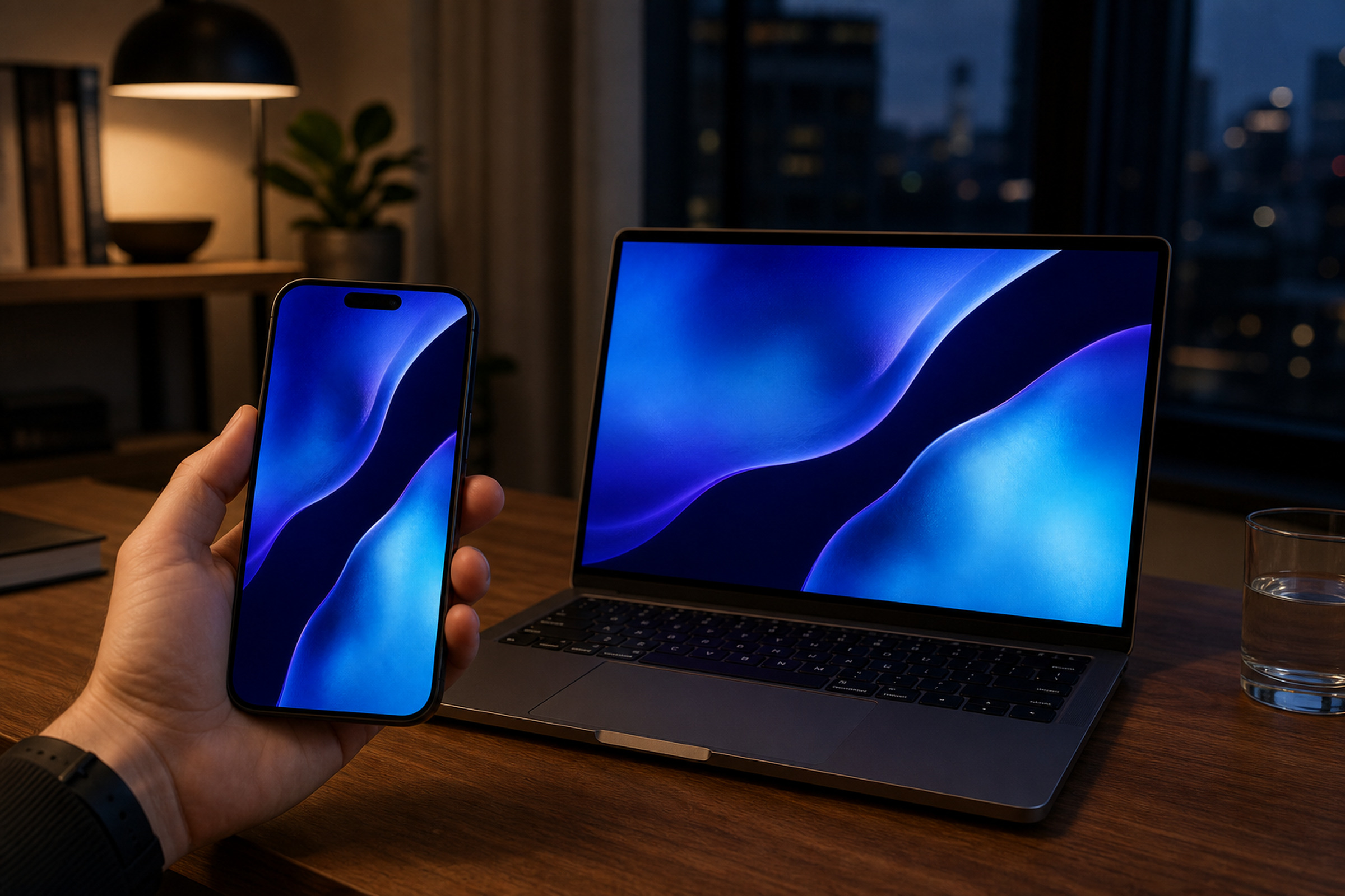 Chromatic Divide — 16 Premium Wallpapers for Desktop & Phone – Image 21