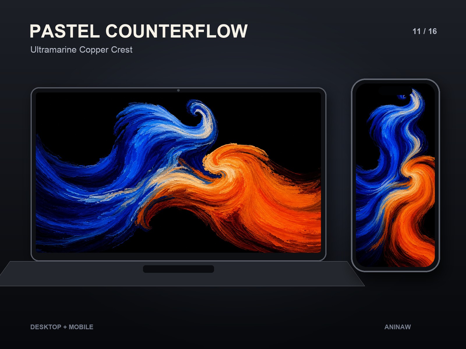 Pastel Counterflow — 16 Premium Wallpapers for Desktop & Phone – Image 14