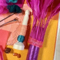 Vegas Sunset Felt Parcel – Image 1
