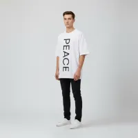 Oversized  PEACE T – Image 4