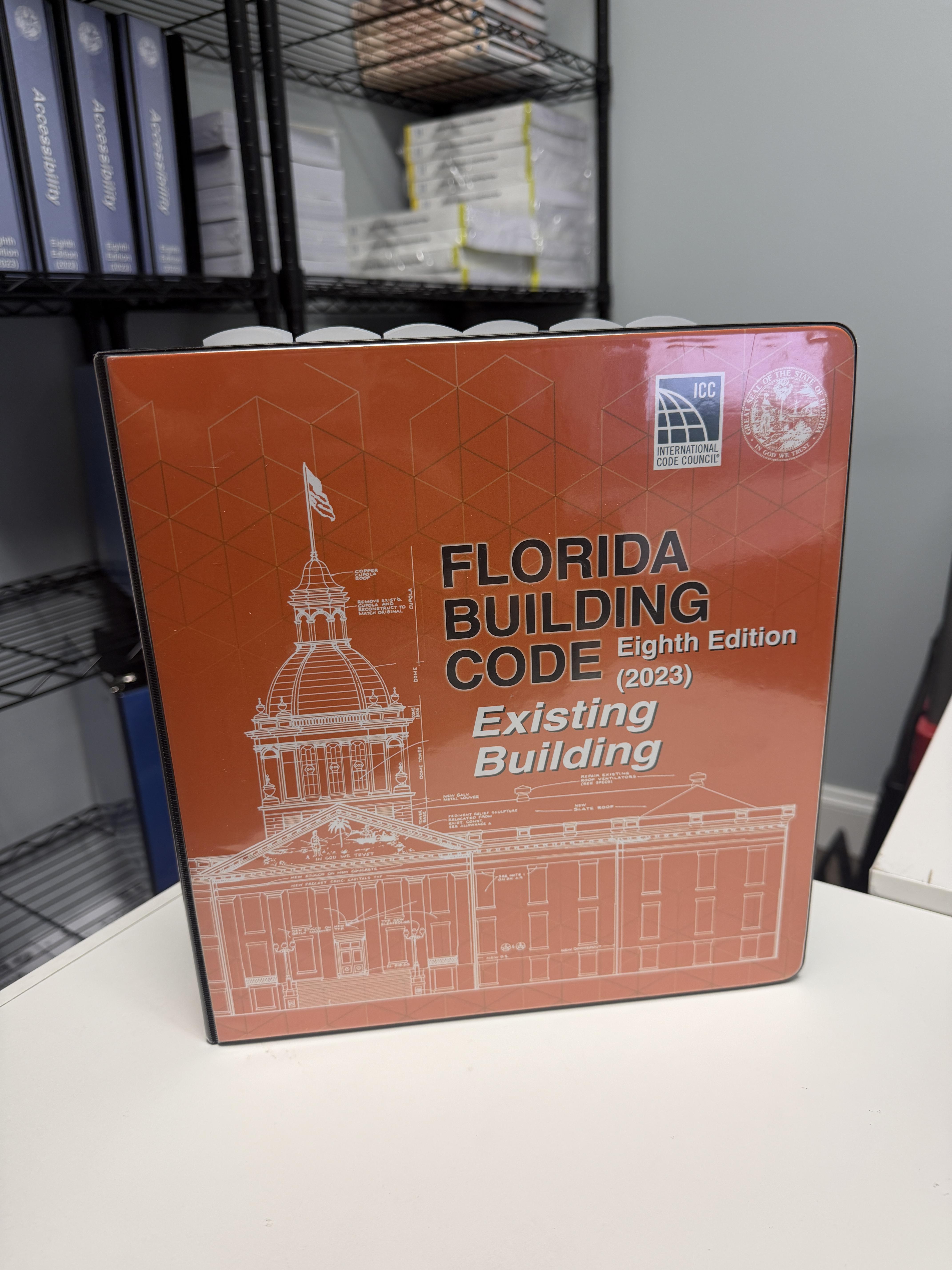 2023 Florida Building Code Existing Building pre-highlighted and tabbed – Image 1