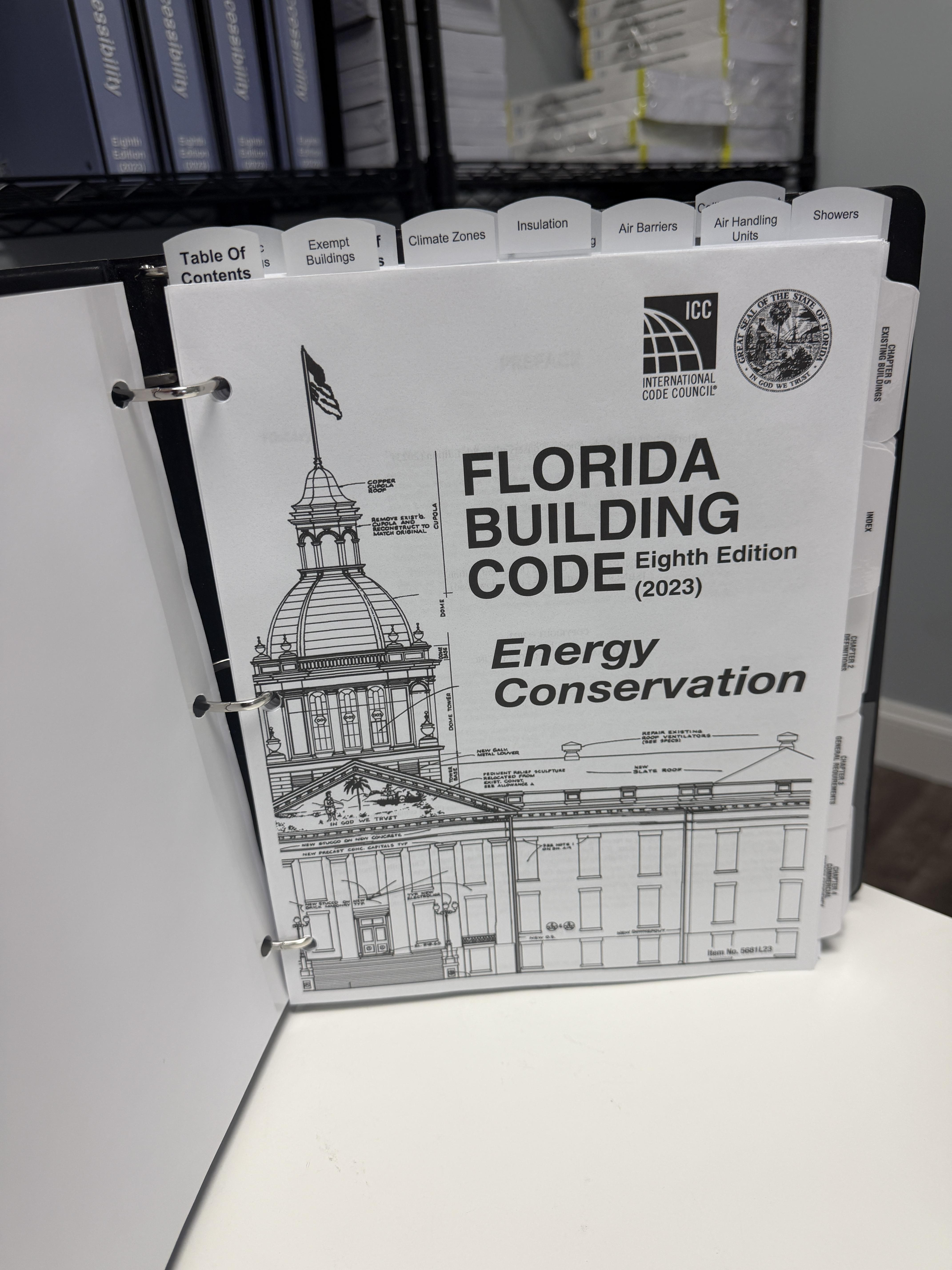 2023 Florida Building Code Energy Conservation pre-highlighted and tabbed – Image 2