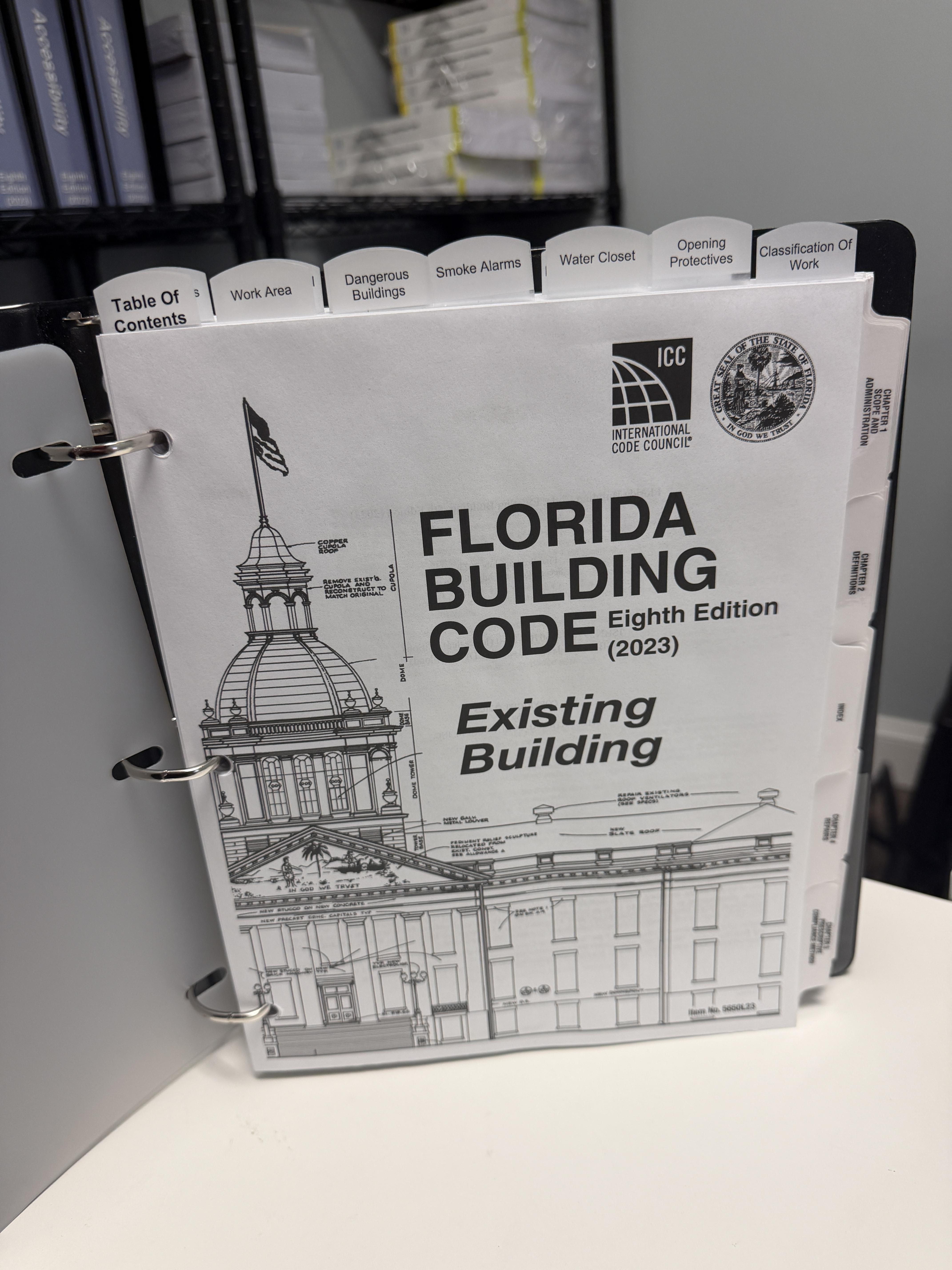 2023 Florida Building Code Existing Building pre-highlighted and tabbed – Image 2