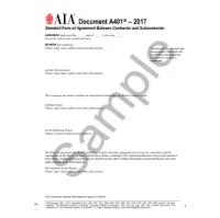 AIA A401 2017 – Image 1
