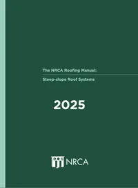 NRCA Steep-slope Roof Systems Roofing Manual 2025 – Image 1