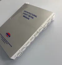 SMACNA Architectural Sheet Metal Manual 7th Edition pre-highlighted and tabbed – Image 3