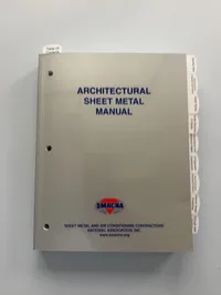 SMACNA Architectural Sheet Metal Manual 7th Edition pre-highlighted and tabbed – Image 1
