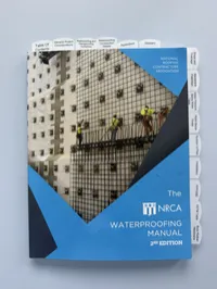 NRCA Waterproofing Roofing Manual 2nd Edition pre-highlighted and tabbed – Image 1