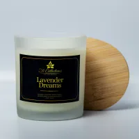 Luxury Lavender Dream Candle – 8 Oz – Image 1