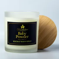 Luxury Baby Powder Candle – 8 Oz – Image 1