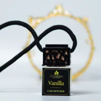Luxury Black Top Car Diffuser – Vanilla