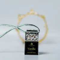 Luxury Silver Top Car Diffuser – Vanilla