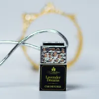 Luxury Silver Top Car Diffuser – Lavender Dream
