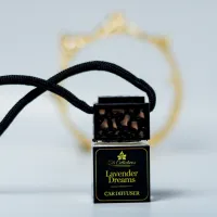 Luxury Black Top Car Diffuser – Lavender Dreams