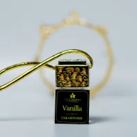 Luxury Gold Top Car Diffuser – Vanilla