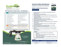 Animal Facility Disinfectant Sanitizing Kit -One Gallon – Image 2