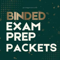 BINDED EXAM PREP PACKETS – Image 1
