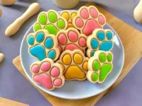 Doggy Iced Paw Biscuit Set – Image 1
