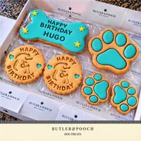 Birthday Personalised Biscuit Paw Set – Box of 6 – Image 7