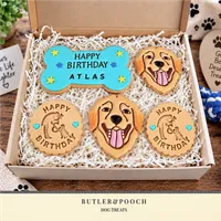 Labrador Retriever Personalised Birthday Biscuit Set – Image 8