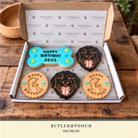 Labrador Retriever Personalised Birthday Biscuit Set – Image 3